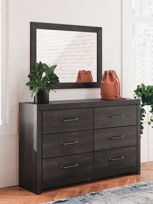Hollivern Dresser and Mirror - Aumand's Furniture (North Walpole, NH) 