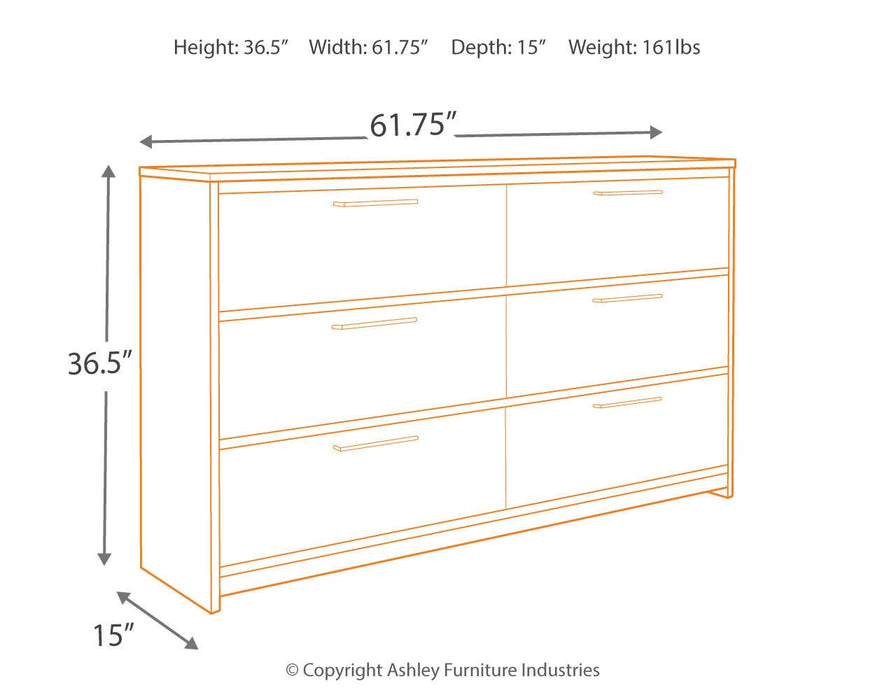 Baystorm Dresser - Aumand's Furniture (North Walpole, NH) 