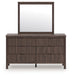 Pamytta Dresser and Mirror - Aumand's Furniture (North Walpole, NH) 