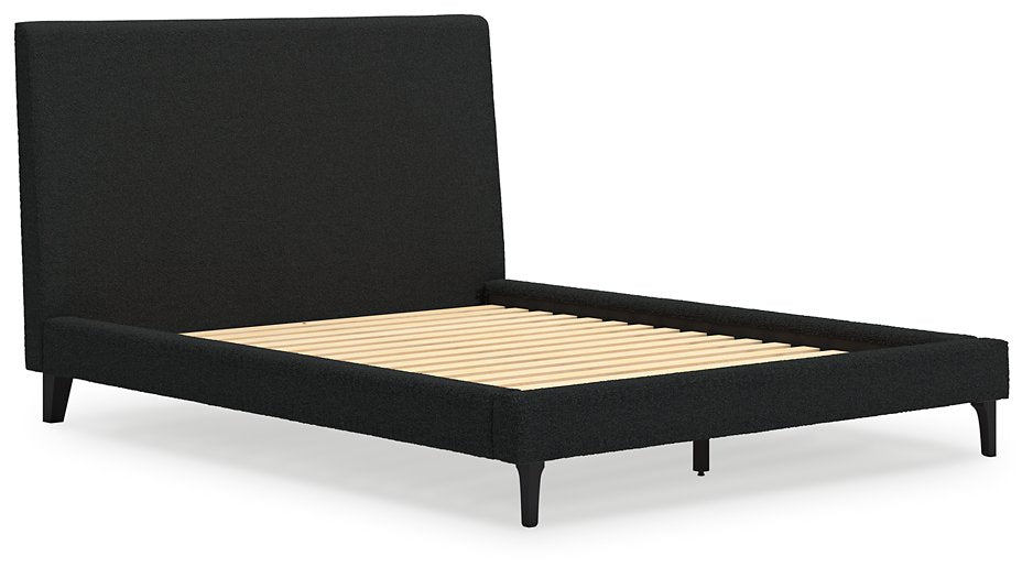 Cadmori Upholstered Bed with Roll Slats