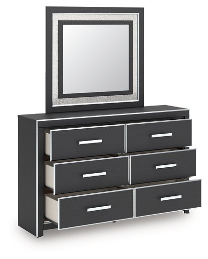 Zuraleus Dresser and Mirror - Aumand's Furniture (North Walpole, NH) 