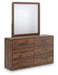 Fortlorn Dresser and Mirror - Aumand's Furniture (North Walpole, NH) 