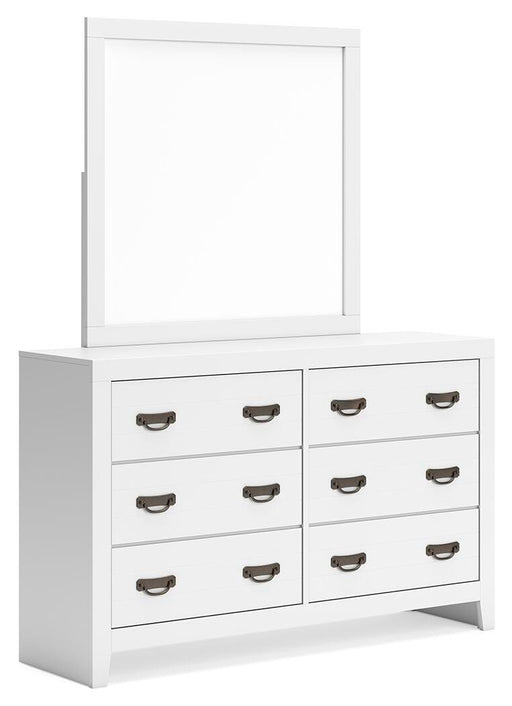 Binterglen Dresser and Mirror - Aumand's Furniture (North Walpole, NH) 