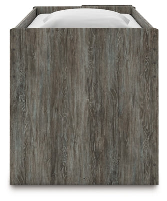 Frandern Loft Bed with Bookcase Storage - Aumand's Furniture (North Walpole, NH) 