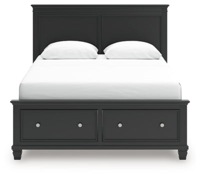 Lanolee Panel Storage Bed - Aumand's Furniture (North Walpole, NH) 