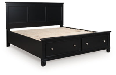 Lanolee Panel Storage Bed - Aumand's Furniture (North Walpole, NH) 