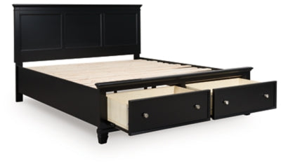 Lanolee Panel Storage Bed - Aumand's Furniture (North Walpole, NH) 