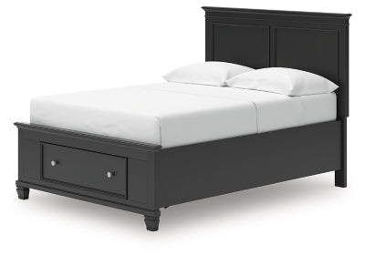 Lanolee Panel Storage Bed - Aumand's Furniture (North Walpole, NH) 
