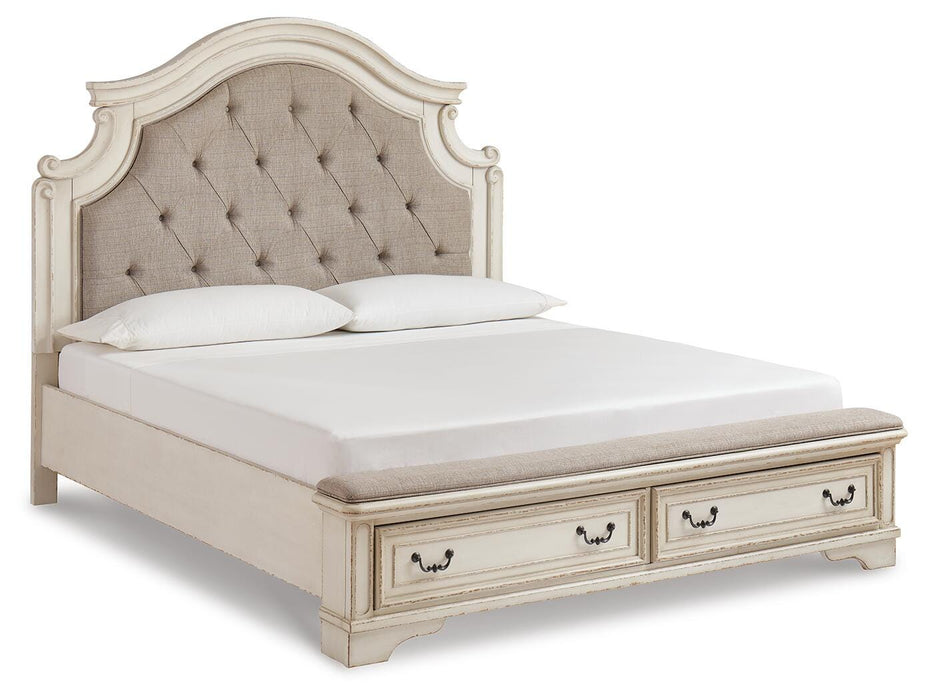 Realyn Upholstered Bed - Aumand's Furniture (North Walpole, NH) 