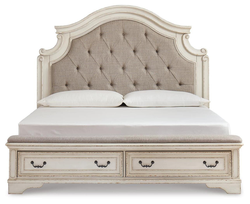 Realyn Upholstered Bed - Aumand's Furniture (North Walpole, NH) 