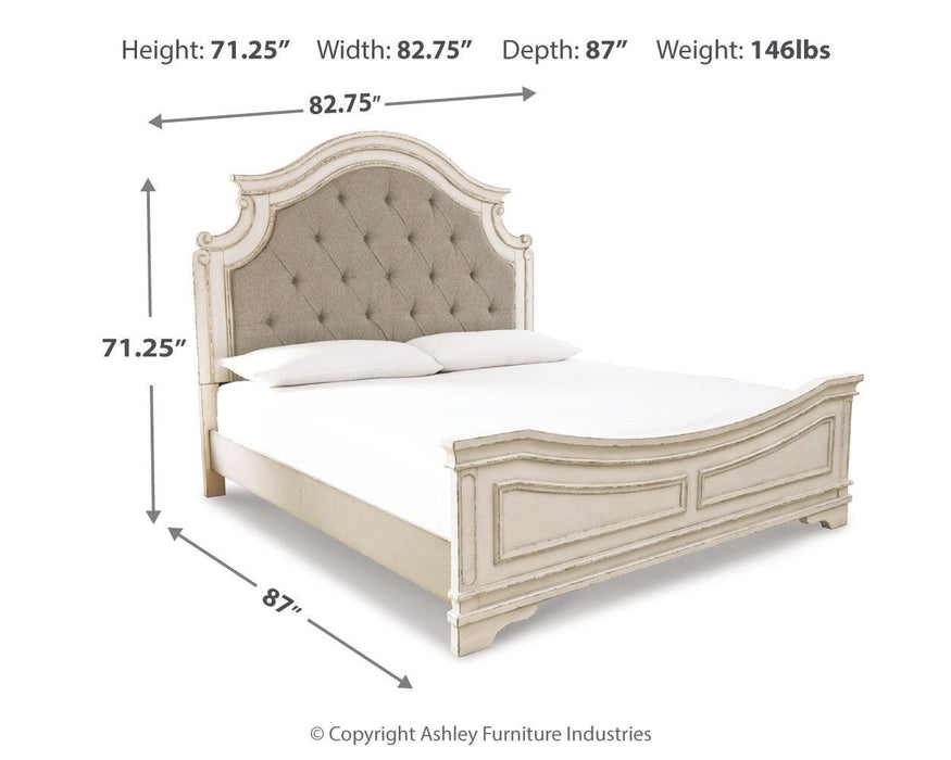 Realyn Upholstered Bed - Aumand's Furniture (North Walpole, NH) 