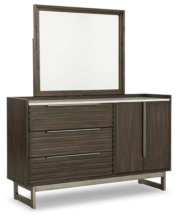 Arkenton Dresser and Mirror - Aumand's Furniture (North Walpole, NH) 