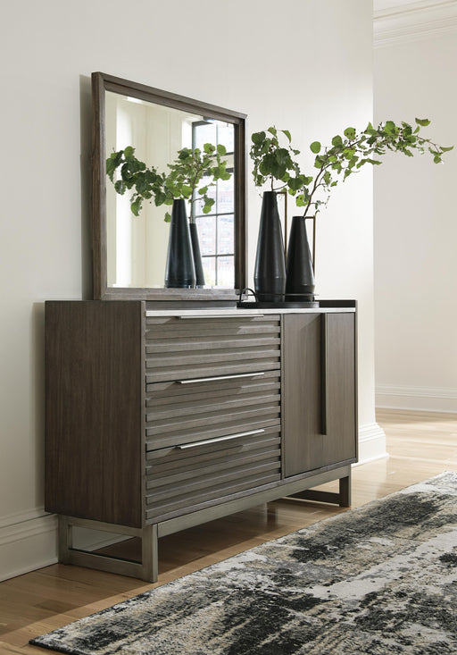 Arkenton Dresser and Mirror - Aumand's Furniture (North Walpole, NH) 