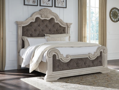 Bruchandi Upholstered Bed - Aumand's Furniture (North Walpole, NH) 