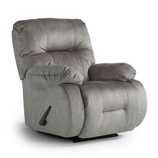 BRINLEY LEATHER SWIVEL GLIDER RECLINER- 8MW85LU image