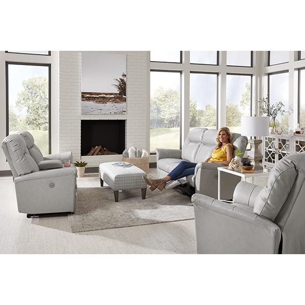 CAITLIN LOVESEAT ROCKING CONSOLE LOVESEAT- L420RC7