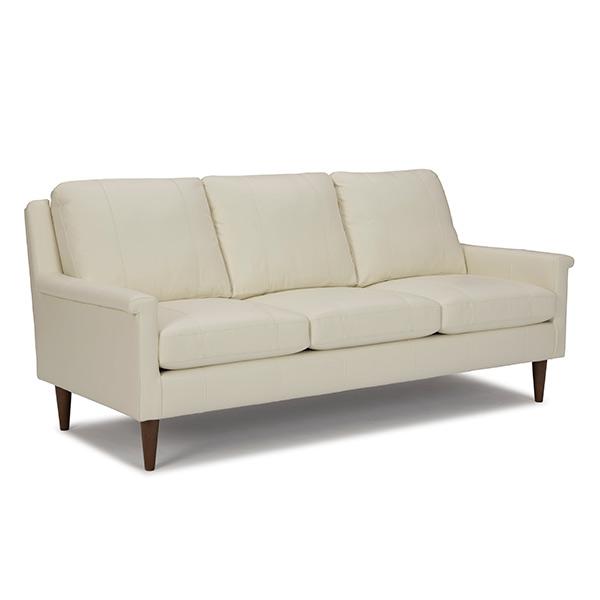 DACEY COLLECTION LEATHER STATIONARY SOFA- S11DWLU