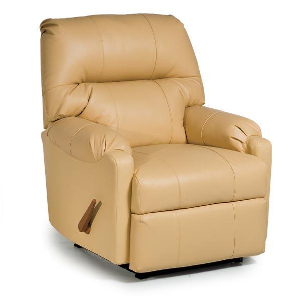 JOJO LEATHER ROCKER RECLINER- 1AW37LV