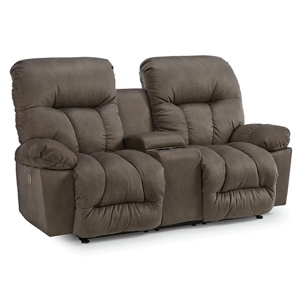 RETREAT LOVESEAT LEATHER SPACE SAVER LOVESEAT- L800CA4