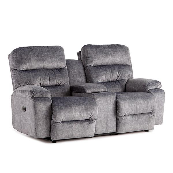 RYSON LOVESEAT POWER HEAD TILT SPACE SAVER CONSOLE LOVESEAT - L850RY4