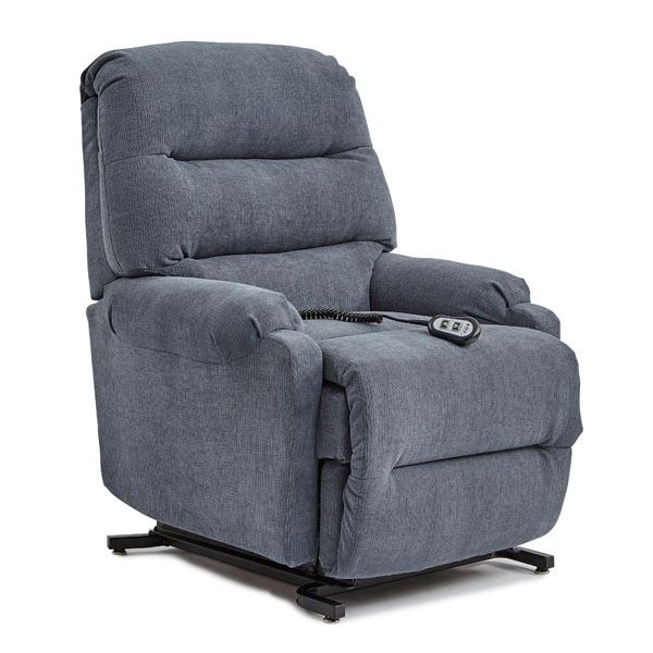 SEDGEFIELD LEATHER POWER LIFT RECLINER W/ HEAD TILT- 9AZ61LV