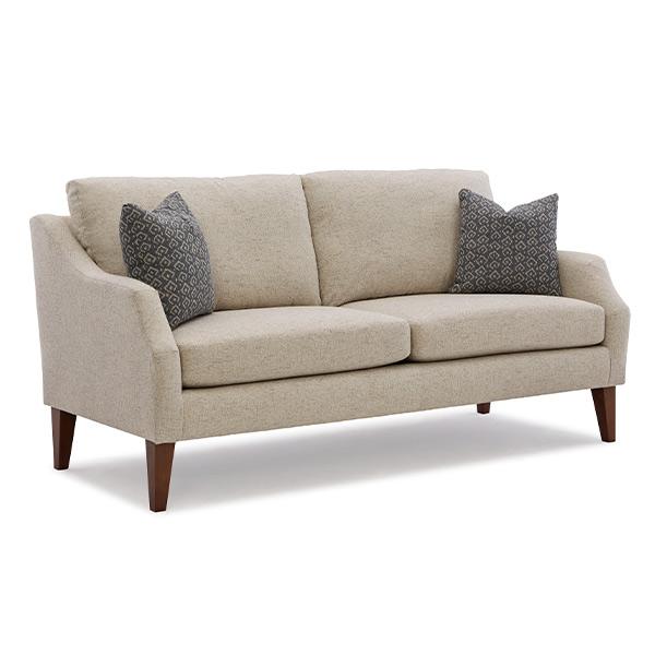 SYNDICATE COLLECTION STATIONARY SOFA W/2 PILLOWS- S32E