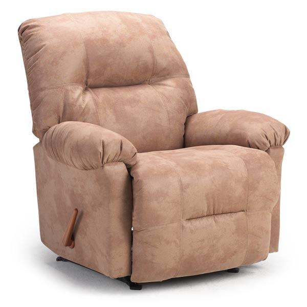 WYNETTE LEATHER SPACE SAVER RECLINER- 9MW14-1LV