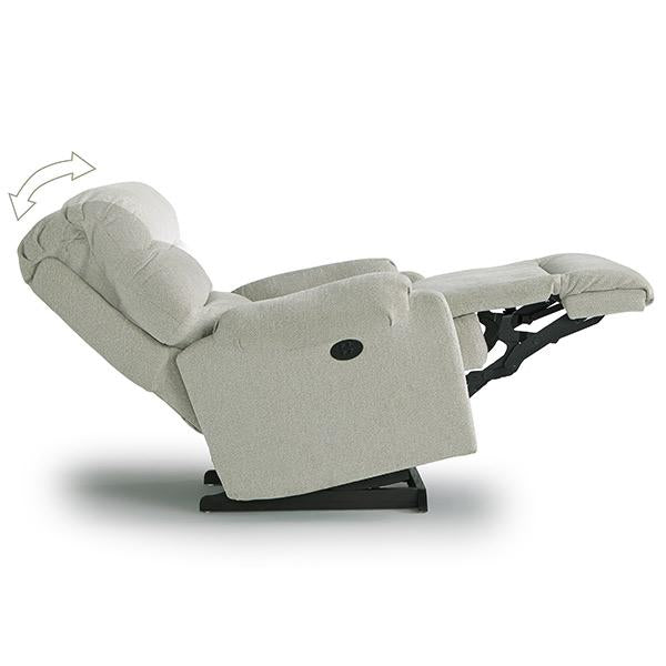 SEDGEFIELD LEATHER ROCKER RECLINER- 9AW67LV