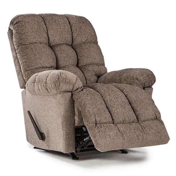 BROSMER LEATHER ROCKER RECLINER- 9MW87-1LV