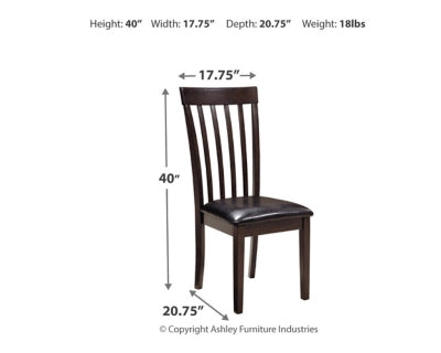 Hammis Dining Chair Set - Aumand's Furniture (North Walpole, NH) 