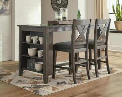Caitbrook Counter Height Dining Package - Aumand's Furniture (North Walpole, NH) 