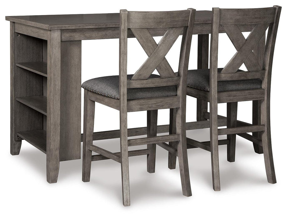 Caitbrook Counter Height Dining Package - Aumand's Furniture (North Walpole, NH) 