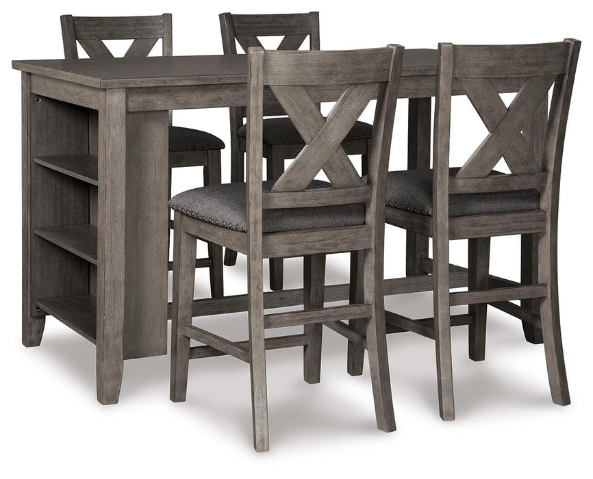 Caitbrook Counter Height Dining Package - Aumand's Furniture (North Walpole, NH) 