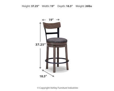 Caitbrook Counter Height Bar Stool - Aumand's Furniture (North Walpole, NH) 