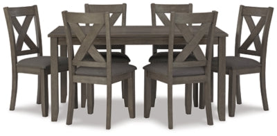Caitbrook Dining Table and Chairs (Set of 7) - Aumand's Furniture (North Walpole, NH) 