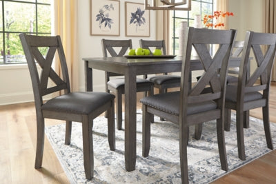Caitbrook Dining Table and Chairs (Set of 7) - Aumand's Furniture (North Walpole, NH) 