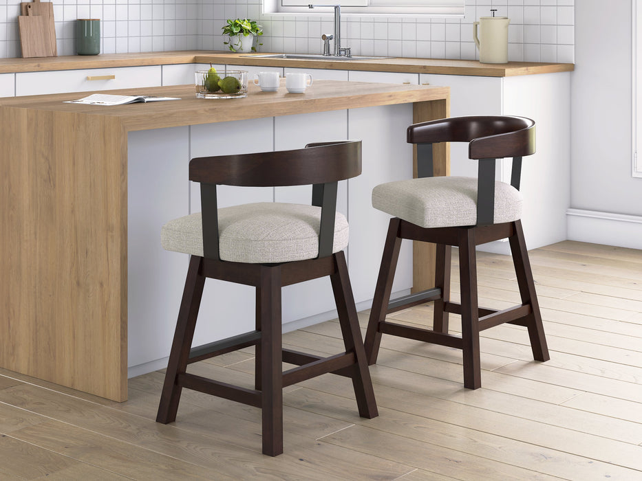 Haddigan Counter Height Barstool (Set of 2) - Aumand's Furniture (North Walpole, NH) 