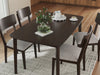 Mallenette Dining Table and 4 Chairs (Set of 5) - Aumand's Furniture (North Walpole, NH) 