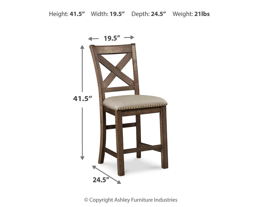 Moriville Counter Height Dining Set - Aumand's Furniture (North Walpole, NH) 