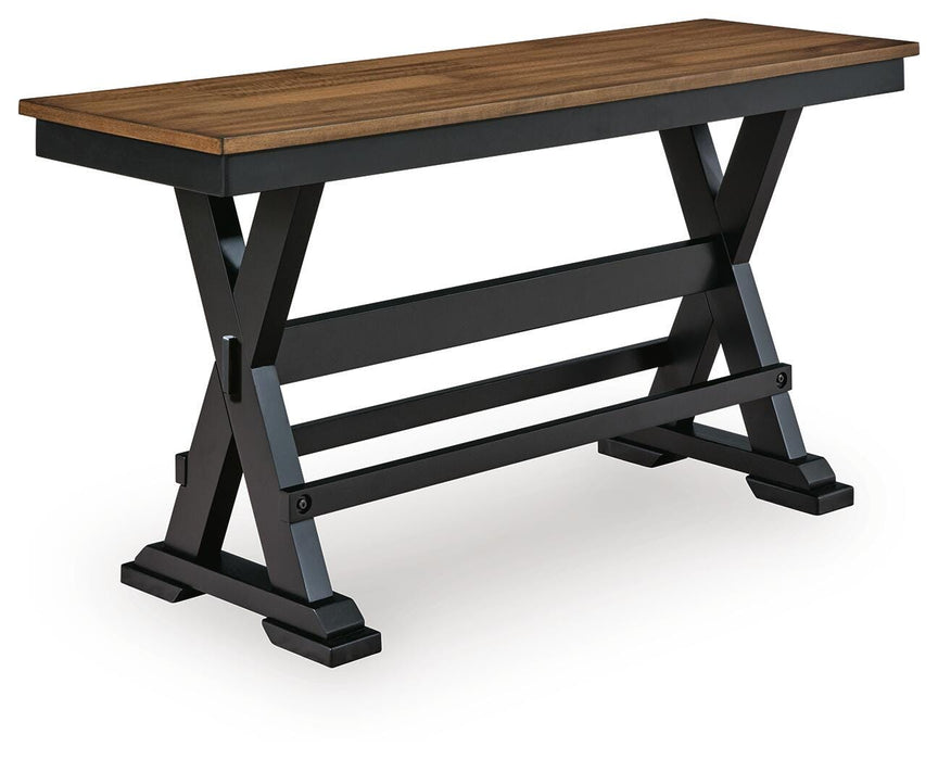 Wildenauer 48" Counter Height Bench - Aumand's Furniture (North Walpole, NH) 