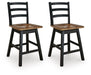 Wildenauer Counter Height Swivel Barstool - Aumand's Furniture (North Walpole, NH) 