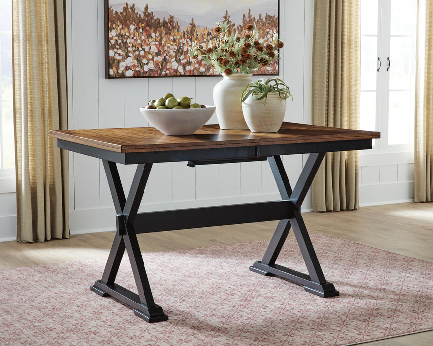 Wildenauer Counter Height Butterfly Extension Table - Aumand's Furniture (North Walpole, NH) 