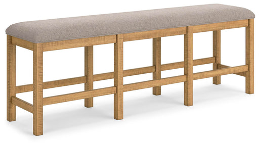 Havonplane 72" Counter Height Dining Bench - Aumand's Furniture (North Walpole, NH) 