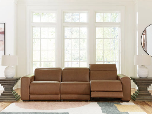 Magic Man Power Reclining Sectional Sofa - Aumand's Furniture (North Walpole, NH) 