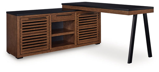 Kallari Credenza with Desk Return - Aumand's Furniture (North Walpole, NH) 