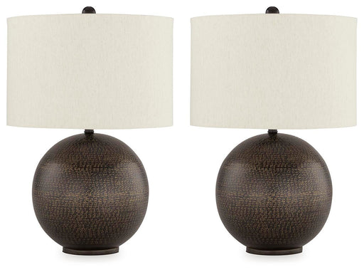 Hambell Lamp Set - Aumand's Furniture (North Walpole, NH) 