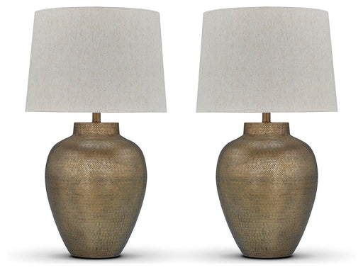 Madney Lamp Set - Aumand's Furniture (North Walpole, NH) 