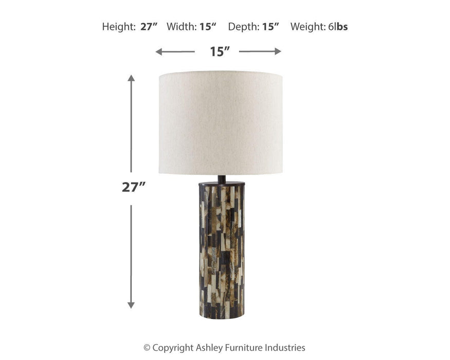 Ellford Lamp Set - Aumand's Furniture (North Walpole, NH) 