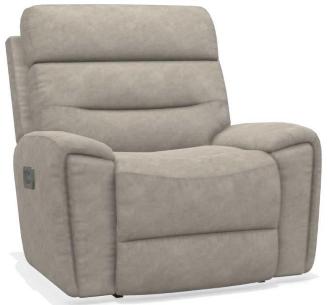 La-Z-Boy Soren Pebble Power Rocking Recliner with Headrest