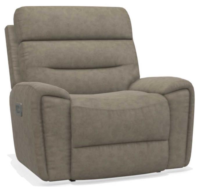 La-Z-Boy Soren Mushroom Power Rocking Recliner with Headrest